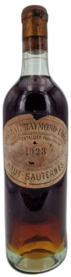 photo du vin Château Raymond Lafon 1923 Sauternes