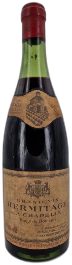 photos du vin Hermitage la Chapelle Paul Jaboulet Ainé 1942