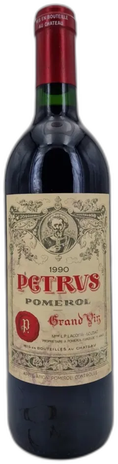 image du vin Petrus 1990 Pomerol