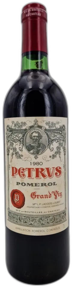 photos du vin Petrus 1980 Pomerol