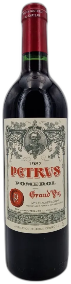 photos du vin Petrus 1982 Pomerol
