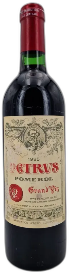photo du vin Petrus 1985 Pomerol