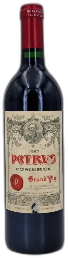 photo du vin Petrus 1987 Pomerol
