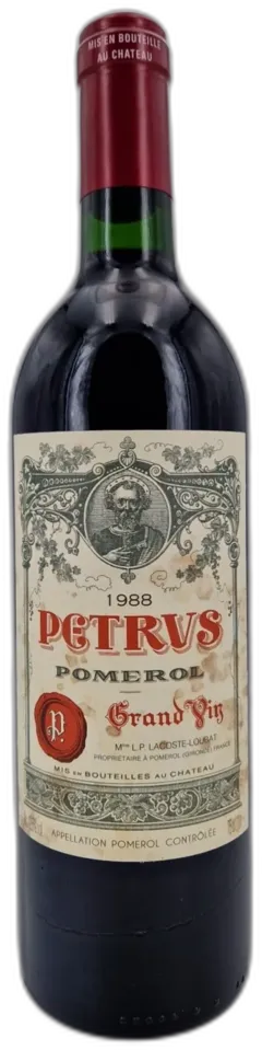 image du vin Petrus 1988 Pomerol