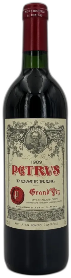photo du vin Petrus 1989 Pomerol