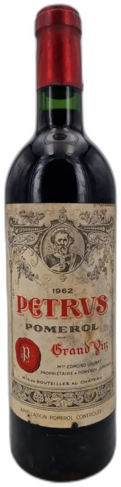 photo du vin Petrus 1962 Pomerol