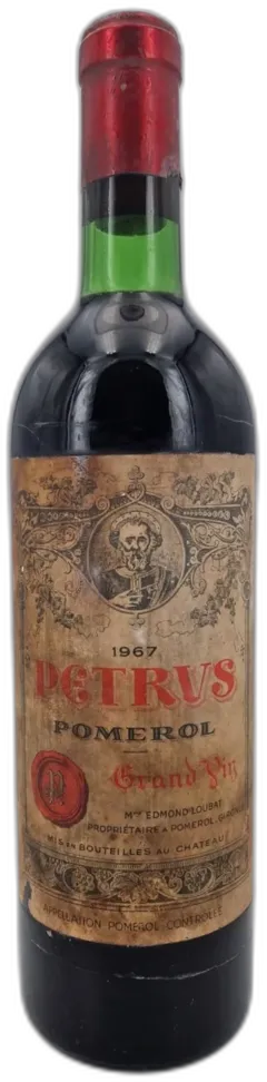 image du vin Petrus 1967 Pomerol