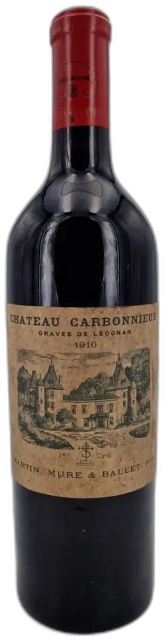 capture du vin Château Carbonnieux 1916 Pessac-Léognan Cru Classé de Graves