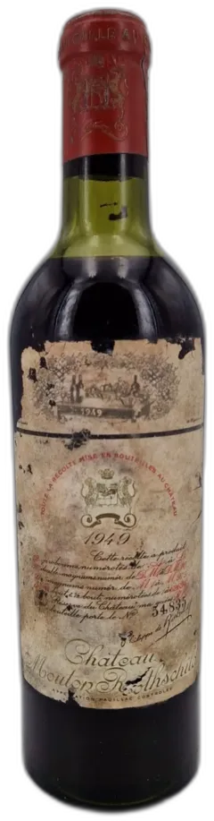 photo du vin Château Mouton Rothschild 1949 Bouteille) Pauillac 1er Grand Cru Classé