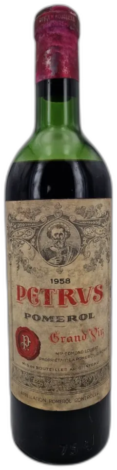 illustration du vin Petrus 1958 Pomerol