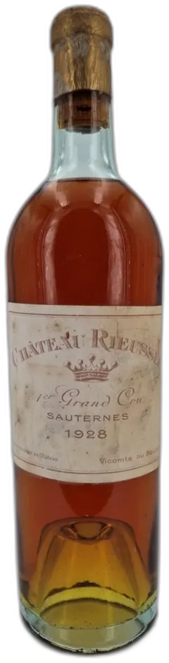 vue du vin Château Rieussec