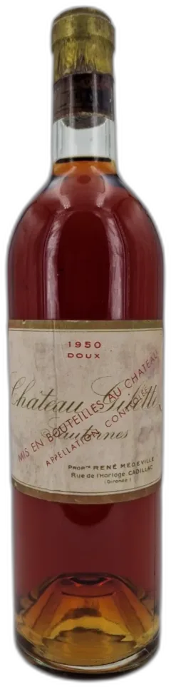 photo du vin Château Gilette 1950 Sauternes