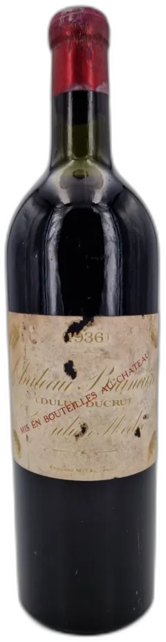 photo du vin Château Branaire Ducru 1936 Saint-Julien 4ème Grand Cru Classé