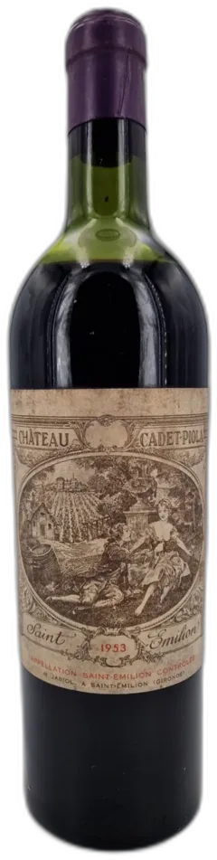 photo du vin Château Cadet-Piola 1953 Saint-Emilion Grand Cru Classé