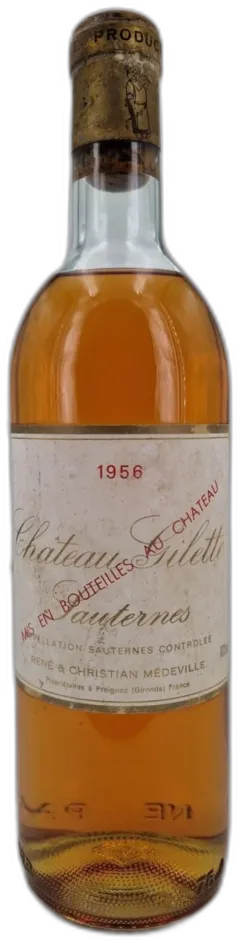 photo du vin Château Gilette 1956 Sauternes