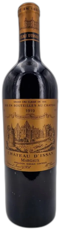 photo du vin Château d’Issan 1919 Margaux 3ème Grand Cru Classé