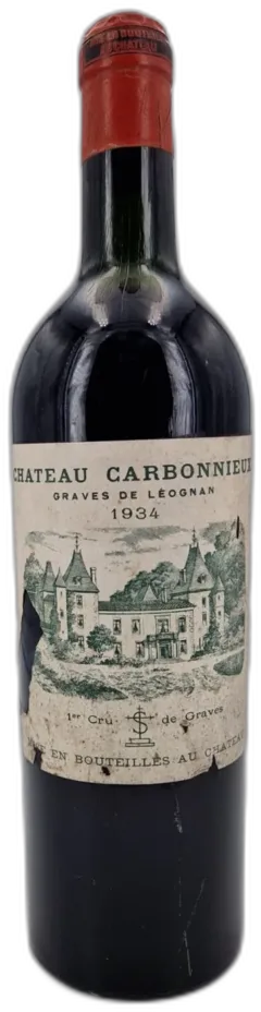 photo du vin Château Carbonnieux 1934 Pessac-Léognan Cru Classé de Graves