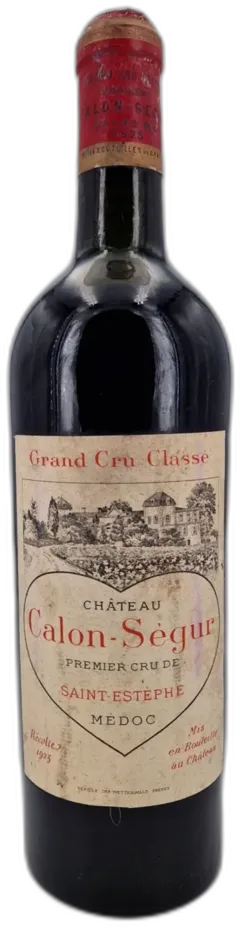 illustration du vin Château Calon-Ségur 1925 Saint-Estèphe 3ème Grand Cru Classé