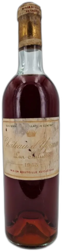 capture du vin Château d’Yquem 1955 Sauternes 1er Cru Classé Supérieur