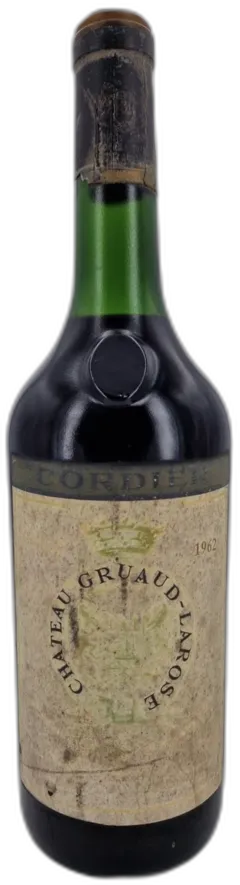 photo du vin Château Gruaud-Larose 1962 Saint-Julien 2ème Grand Cru Classé