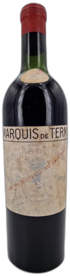 image du vin Château Marquis de Terme 1946 Margaux 4ème Grand Cru Classé