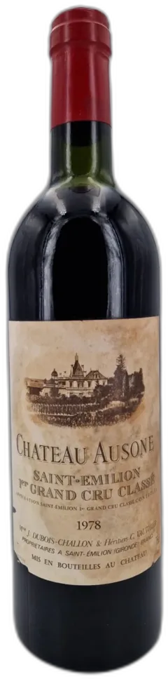 illustration du vin Château Ausone 1978 Saint-Emilion 1er Grand Cru Classé A