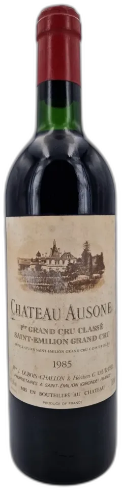 aperçu du vin Château Ausone 1985 Saint-Emilion 1er Grand Cru Classé A