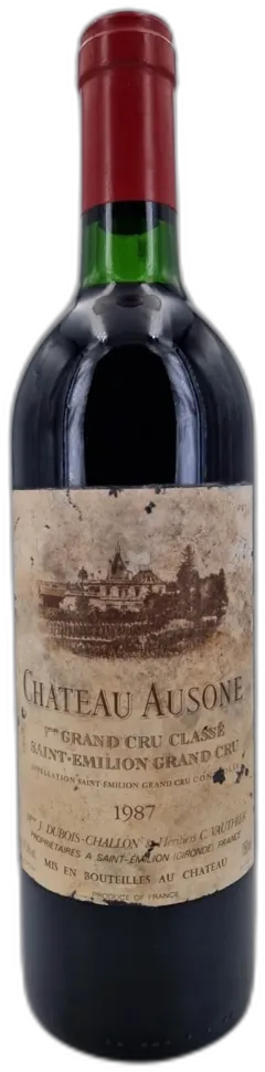 image du vin Château Ausone 1987 Saint-Emilion 1er Grand Cru Classé A