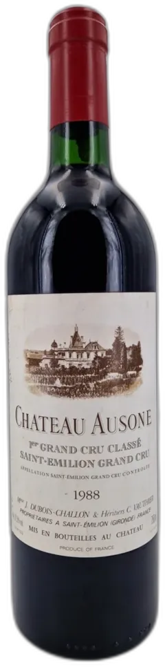 photo du vin Château Ausone 1988 Saint-Emilion 1er Grand Cru Classé A