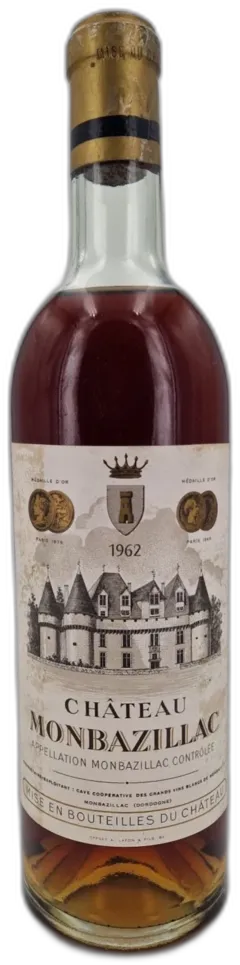 photo du vin Château Monbazillac 1962