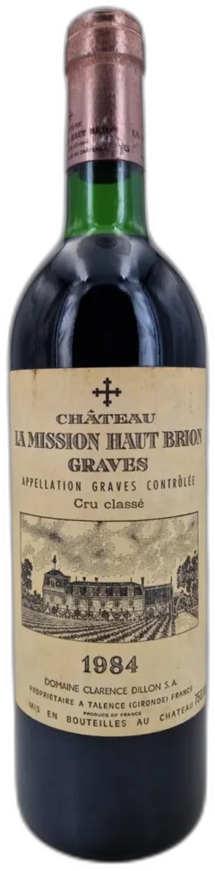illustration du vin Château la Mission Haut-Brion 1984 Cru Classé de Graves
