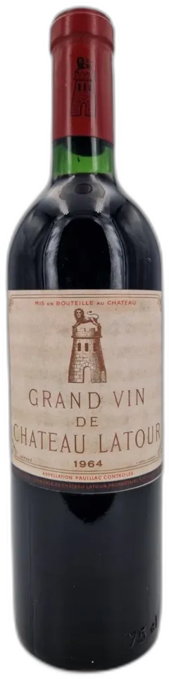 photo du vin Château Latour 1964 Pauillac 1er Grand Cru Classé