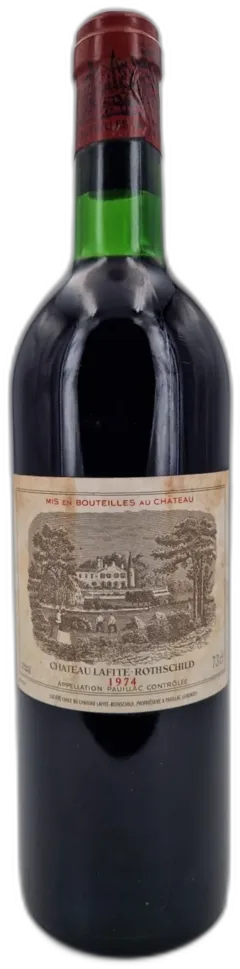 photo du vin Château Lafite Rothschild 1974 Pauillac 1er Grand Cru Classé