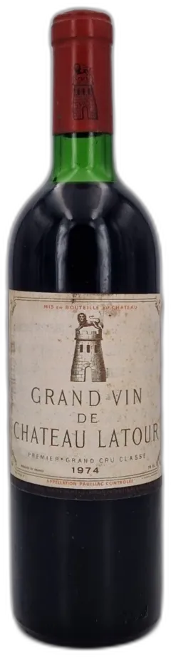 illustration du vin Château Latour 1974 Pauillac 1er Grand Cru Classé