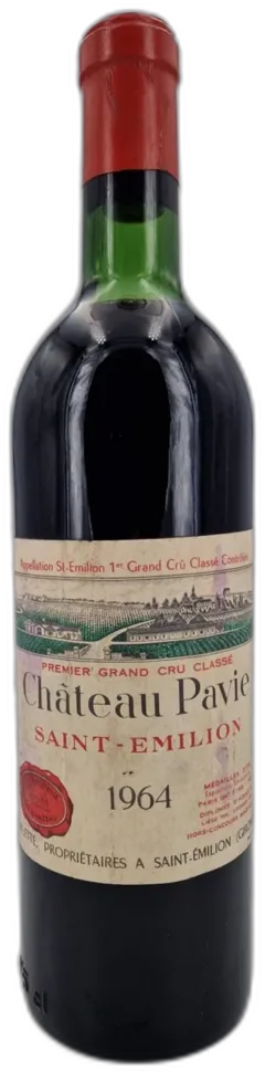 photo du vin Château Pavie 1964 Saint-Emilion 1er Grand Cru Classé A