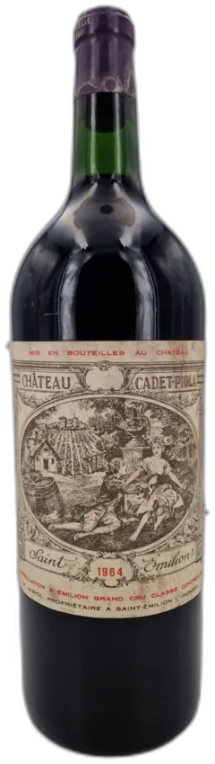 illustration du vin Château Cadet-Piola 1964 Magnum) Saint-Emilion Grand Cru Classé