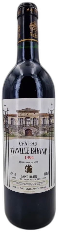 photo du vin Château Léoville Barton 1994 Saint-Julien 2ème Grand Cru Classé