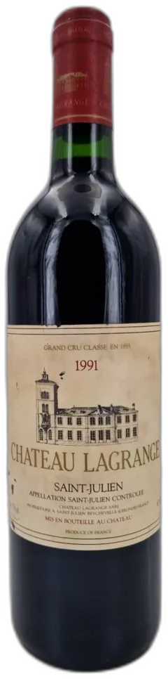 photo du vin Château Lagrange 1991 Saint-Julien 3ème Grand Cru Classé