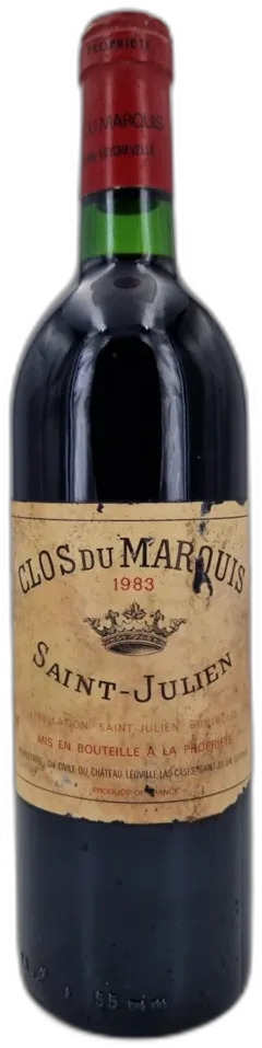 capture du vin Clos du Marquis 1983 Saint-Julien