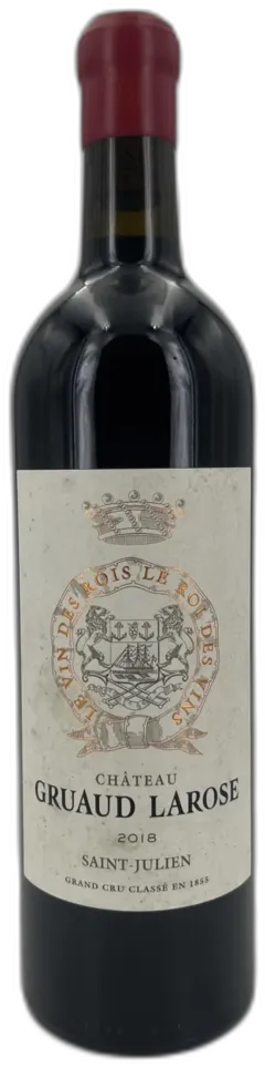image du vin Château Gruaud-Larose 2018 Saint-Julien 2ème Grand Cru Classé