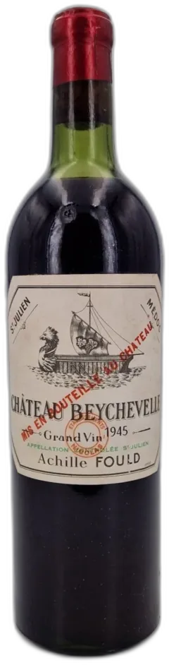 aperçu du vin Château Beychevelle 1945 Saint-Julien 4ème Grand Cru Classé