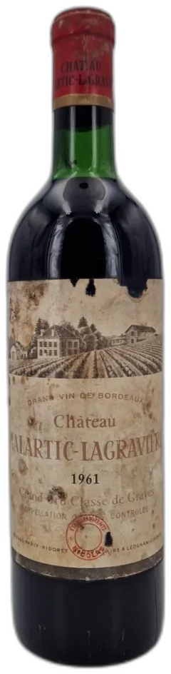 photo du vin Château Malartic-Lagravière 1961 Cru Classé de Graves