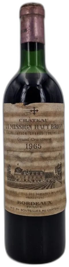 photo du vin Château la Mission Haut-Brion 1965 Cru Classé de Graves