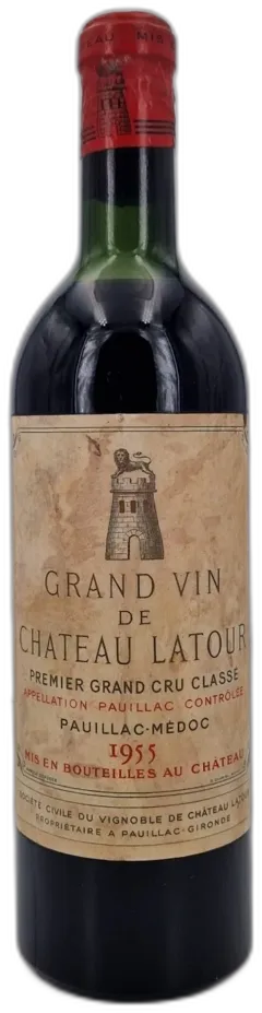 photo du vin Château Latour 1955 Pauillac 1er Grand Cru Classé