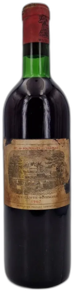 capture du vin Château Lafite Rothschild 1967 Pauillac 1er Grand Cru Classé