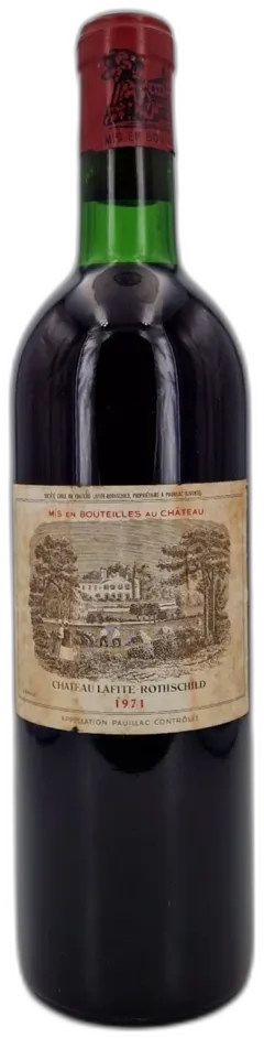 photo du vin Château Lafite Rothschild 1971 Pauillac 1er Grand Cru Classé