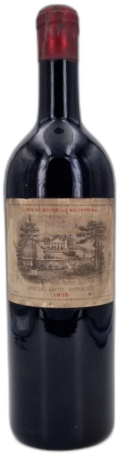 image du vin Château Lafite Rothschild 1919 Pauillac 1er Grand Cru Classé