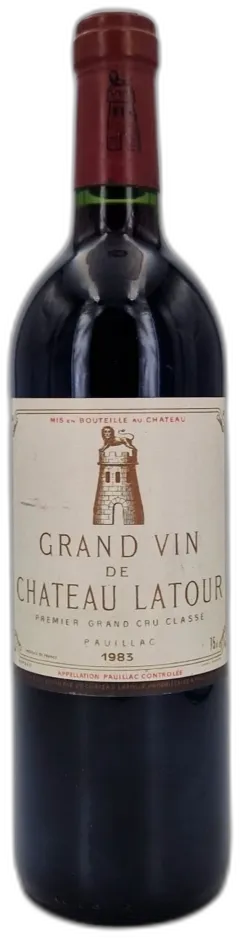 photo du vin Château Latour 1983 Pauillac 1er Grand Cru Classé
