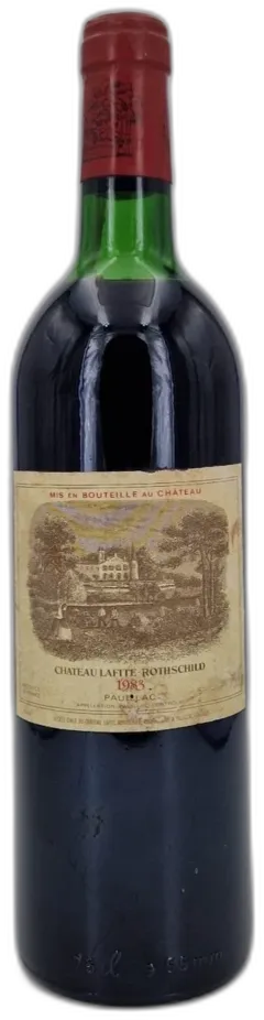 aperçu du vin Château Lafite Rothschild 1983 Pauillac 1er Grand Cru Classé