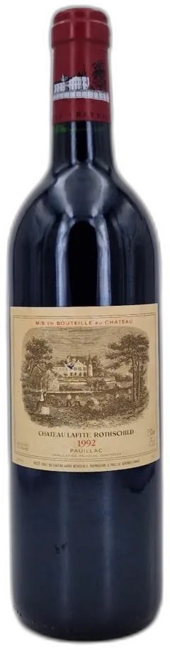 image du vin Château Lafite Rothschild 1992 Pauillac 1er Grand Cru Classé
